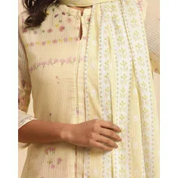 Women Floral Print Dupatta image 4