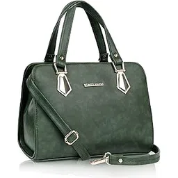 women marks PU/Leather Handbags with internal pockets in multiple colors.-picture-10