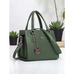 WOMEN MARKS Textured PU Structured Handheld Bag-picture-33