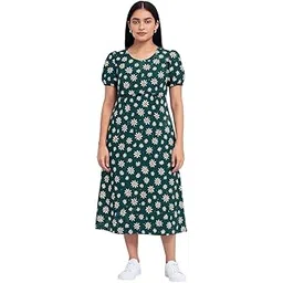 Women Maternity Feeding Maxi Zipless,Lounge wear, zipless Women's Nightdress,Nursing Maxi Dress,shortPuff Sleeves Nighty,Feeding Gown,Frock,Ankle Length-picture-26