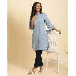 Women Polka-Dot Print Regular Fit Tunic-picture-43
