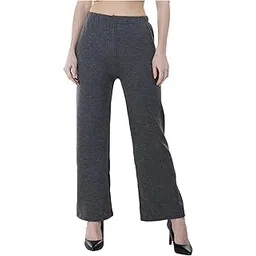 Women Solid Wool Warm Palazzos Pants for Winter [Pack of 1]-picture-54