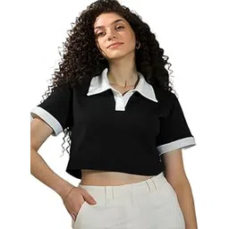 Women T-Shirt,Rib T-Shirt for Women.07-picture-11