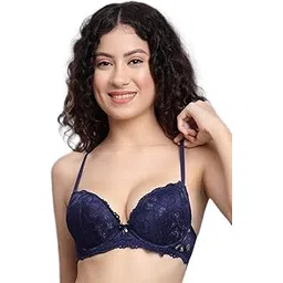 women vibes Soft Lace Lightly Padded Full Coverage T-Shirts Non-Wired Bra for Girls Inside Pack of-picture-38