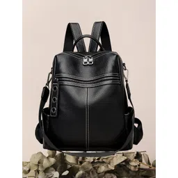 womenbuzz Women Contrast Detail Backpack-picture-26