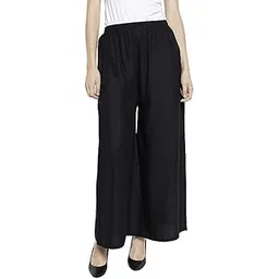 Women's and Girls Cotton Reyon Regular Fit Palazzo Pants - Available Size - 2XL, 3XL,4XL-picture-31