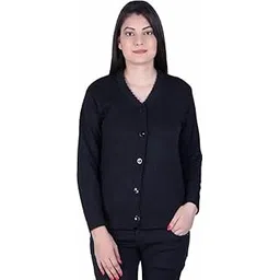 Women's Blended V-Neck Sweater-picture-17