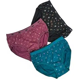 Women's Cotton Hipster (Pack of 3) (1406_Dark Assorted_L_Assorted_L)-picture-31