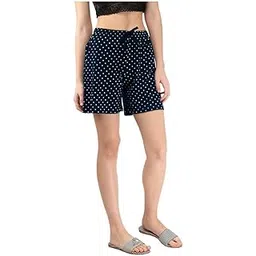Womens Cotton Printed Shorts Hot Pants (Pack of 1)-picture-27