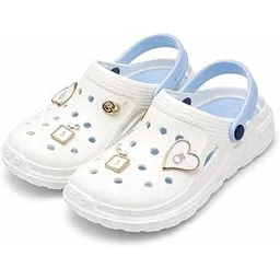 Womens Designer Comfortable Clogs || Sandals with Double Shaded Adjustable Back Strap for Womens Beige, 4 UK-picture-31