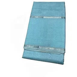 Women's Kota Linen Silk Mangalgiri Saree With Running Blouse Attached Color Variations-picture-43