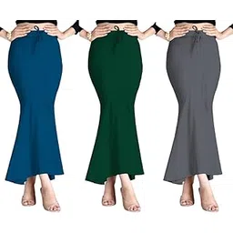 Women's Lycra Shapewear Petticoat - Saree Shapewear for Slim Look & Comfort Shapwear Pack of 3Shapwear-E-picture-52