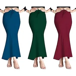 Women's Lycra Shapewear Petticoat - Saree Shapewear for Slim Look & Comfort Shapwear Pack of 3Shapwear-F-picture-10