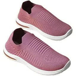 Women's Mesh Low Rise Slip-On Pump Shoe for Casual Use-picture-21