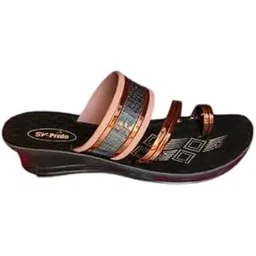 Women's One-Toe Brown Slip-On PU Sandals with Soft Footbed for Daily Comfort-picture-11
