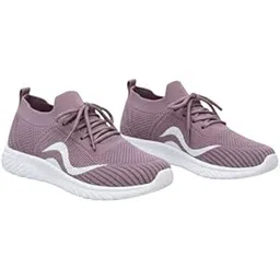 Women's Solid Active Wear Casual Sneaker, Leather, Mid Top, Lace Up, Round Toe, Comfortable, All Season-picture-40