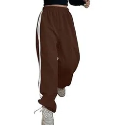 Women's Straight Fit Track Pants | Stylish Trousers for Women & Girls-picture-18