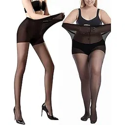 Women's Super Sexy Shiny Sheer Control Top Footed Tights Silk Stockings Ultra Shimmery High Waist Pantyhose- Pack of 1.-picture-38