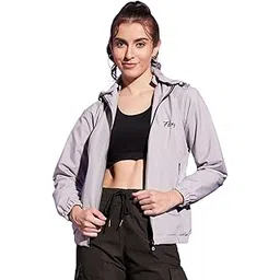 Women's Waterproof Windcheater Jacket with Hoodie-picture-14