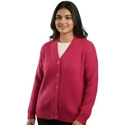 Women’s Winter Knitted Cardigan | Soft Warm Button-Down Sweater for Women | Stylish Lightweight Casual Winter Wear for Ladies-picture-48