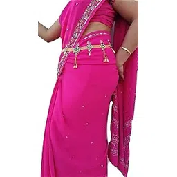 womensky Peacock Design Gold Plated Waistchain/Kamarband/Ottiyanam with Pearl Tassels for Women and Girls Wear On Saree/lahnga/Jense and Ethnic Wear-picture-30