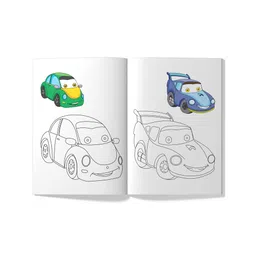 wonder house books Little Artist Series Cars Copy Colour Books - English image 3