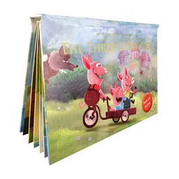 wonder house books My First Pop Up Fairy Tales Three Little Pigs Book - English-picture-14