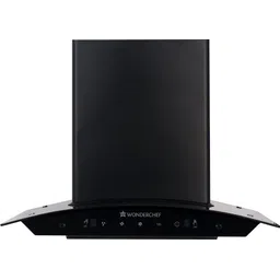 Ultima Curve 60cm Wall Mounted Chimney, Suction 1200 M3/H, Auto-Clean Function, Baffle Filter Wall and Ceiling Mounted Black 1200 CMH Chimney-image-41