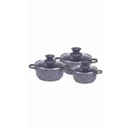 Wonderchef 3 Pieces Induction Base Grey Casserole Set with Lid (Pack of 2)-picture-11
