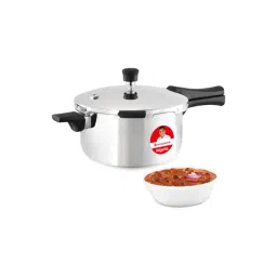 Wonderchef Nigella Triply Silver Stainless Steel Outer Lid Pressure Cooker (5 L)-picture-31