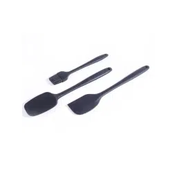 Wonderchef Silicone Black Spoon Sets-picture-42