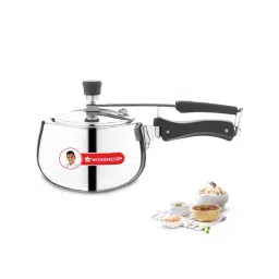 Wonderchef Stainless Steel Silver Pressure Cooker - 3 Litres-picture-30