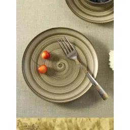 Wonderchef Teramo Brown Stoneware Quarter Plate - Set of 2-picture-37