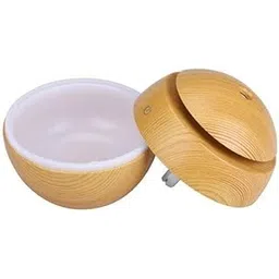 Wood Grain Mini Air Humidifier – USB Powered Cool Mist Aroma Diffuser with LED Light | Ultrasonic Portable Air Purifier for Home, Office & Car | Silent Essential Oil Diffuser for Bedroom & Desk-picture-20