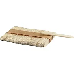 WOOD MAKERS Wooden Ice Cream Stick/Popsicle Stick 2.5 Inches (Straight Edge) Pack of 50Pcs | Made with - Birch Wood-picture-10