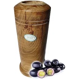 Wooden cave Herbal Glass Diabetes Sugar Control Glass | Jamun Wood Beneficial for Stomach,A Herbal Utpaad-picture-17