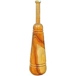 Wooden Indian Wooden Mugdar Exercise Club, Handcrafted Fitness Meel, Natural Wood Grain Pattern (5, Kilograms)-picture-22