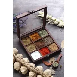 wooden mystique Spice Set Wooden, Glass-picture-26