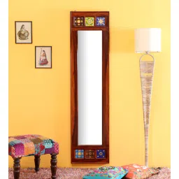 woodenmood Brown Sheesham Wood Fine Full Length Mirror-picture-14