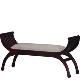 woodenmood Penland Solid Wood Bench in Walnut Brown Finish-picture-18