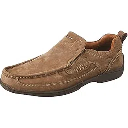 woodland Men Leather Loafers image 1