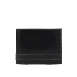 Woodland Black Leather Bi-Fold Wallet for Men-picture-17