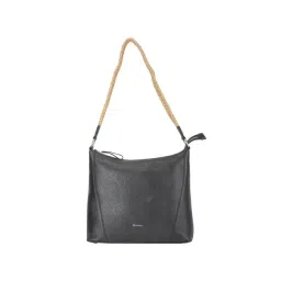 Woodland Black Printed Medium Shoulder Bag-picture-46