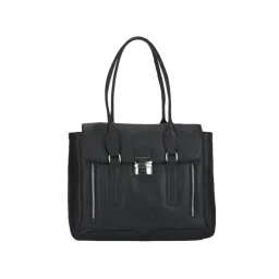 Woodland Black Solid Medium Shoulder Bag-picture-47