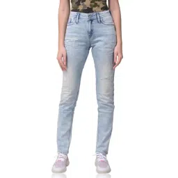 Woodland Light Blue Skinny Fit Jeans-picture-35