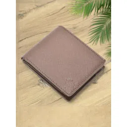 Woodland Light Brown Textured Medium Leather Bi-Fold Wallet For Men-picture-44