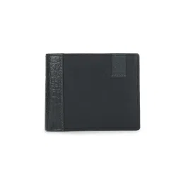 WOODLAND Men Black and Green Wallet-picture-15