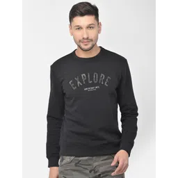 Woodland Men Black & White Printed Sweatshirt-picture-33