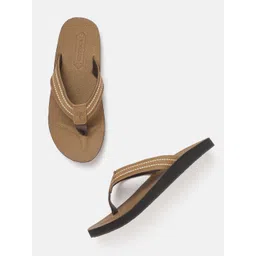 Woodland Men Brown Solid Thong Flip-Flops-picture-11