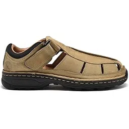 woodland Men Camel Closed Toe Sandal-picture-49